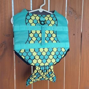 NWT!! Malier Dog Life Jacket - Mermaid, Small
